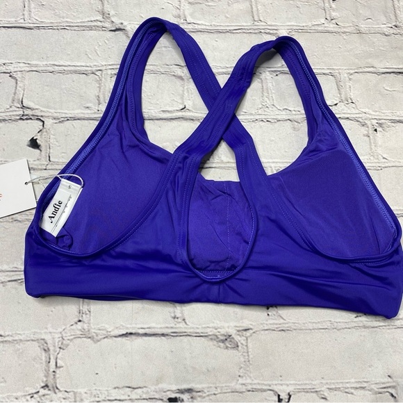 NWT Andie Swim Caledonia Top size small in Lapis blue - Picture 4 of 8
